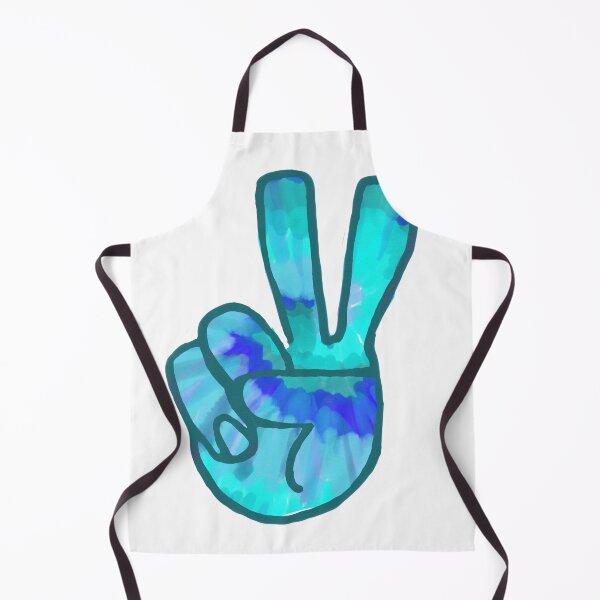 Item preview, Blue Tie-Dye Peace Sign designed and sold by KatharineArt.