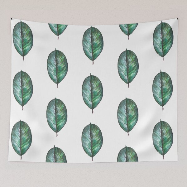 Item preview, Rubber Leaf Watercolor Painting  designed and sold by BohoMoon.