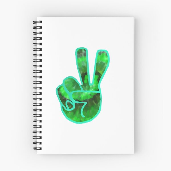Item preview, Green Tie-Dye Peace Sign designed and sold by KatharineArt.