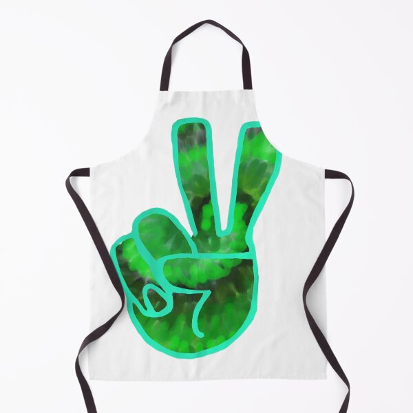 Item preview, Green Tie-Dye Peace Sign designed and sold by KatharineArt.
