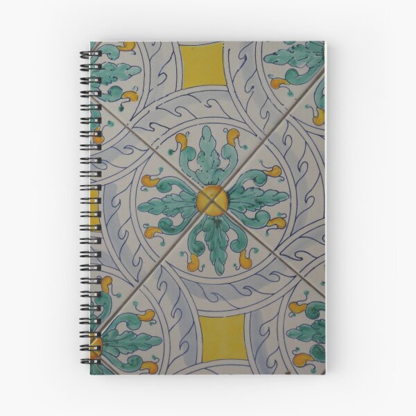 Item preview, Positano ceramic tiles, Amalfi Coast, Italy, Green, yellow, white, blue designed and sold by JellyBeenzz.
