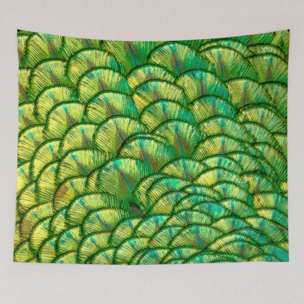 Item preview, Peacock Tail painted with Angled Brush Strokes designed and sold by Steven Jodoin.