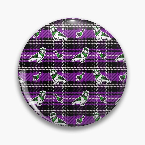 Item preview,  Cute punk rock pigeon bird plaid background.  designed and sold by Limolida.