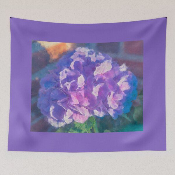 Item preview, Painted Purple Hydrangea designed and sold by Ollivrosa.