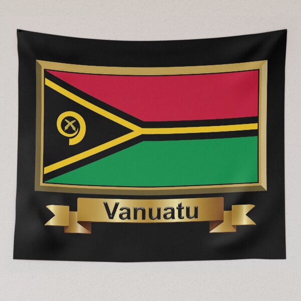 Item preview, Vanuatu Flag Gifts, Masks, Stickers & Products (N) designed and sold by mpodger.