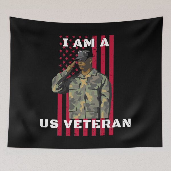 Item preview, I am a VETERAN,  designed and sold by Wanderers'  Arcadia.
