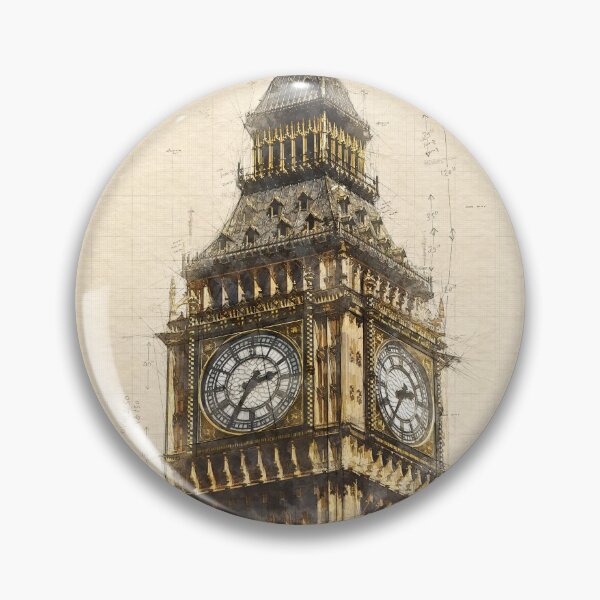 Item preview, Big Ben Tower designed and sold by ac creation.