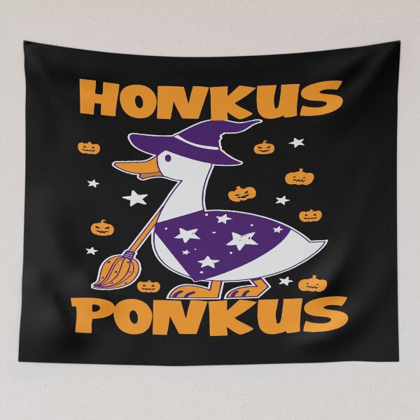 Item preview, Funny Halloween Witch Duck Cute Honkus Ponkus designed and sold by Custom Crest.
