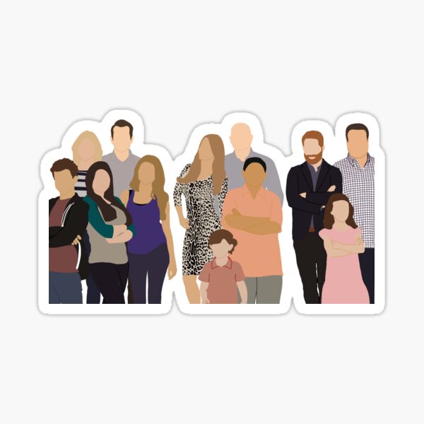 Artikel-Vorschau von Digitale Kunst der modernen Familie, designt und verkauft von moviedomsticker.