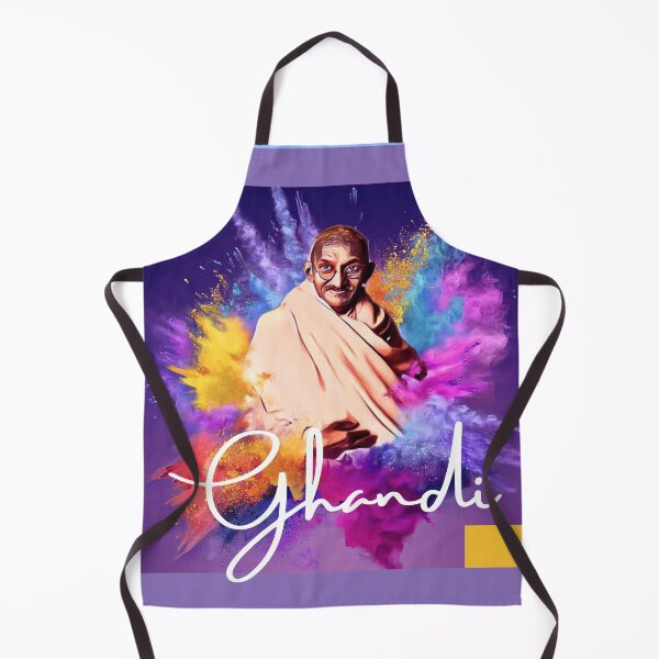 Item preview, Mahatma Gandhi Indian Lawyer Colorful Digital Art designed and sold by conceptDVS.