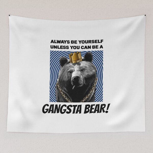 Item preview, Gangsta Bear designed and sold by Gregredfern.