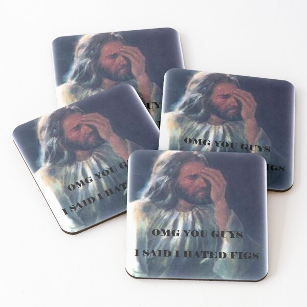 Item preview, OMG You Guys I Said I Hated Figs LGBT Jesus Meme designed and sold by LuckyKermit.