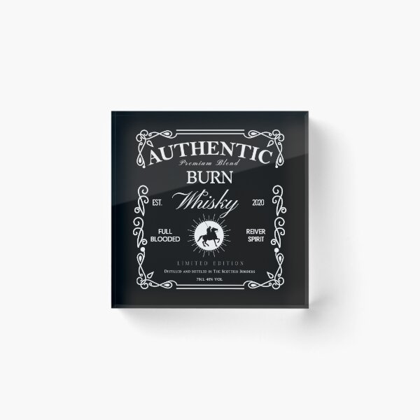 Item preview, BURN Whisky Label | Border Reivers designed and sold by yourscotborders.