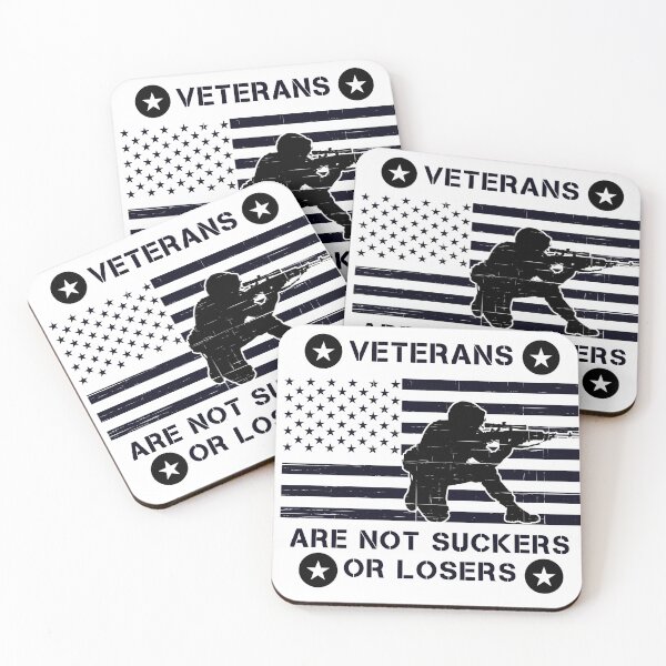 Item preview, Veterans are not Suckers or Losers designed and sold by Wanderers'  Arcadia.