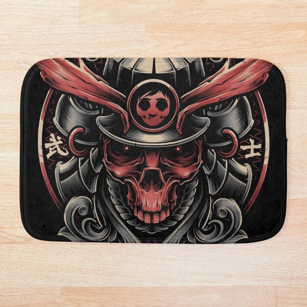 Item preview, Red Samurai Skull  designed and sold by Blackout  Brother.