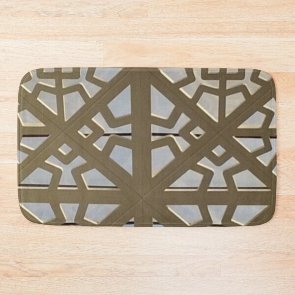 Item preview, Modern Arabic mosaic skylight. Off white, blue sky background designed and sold by JellyBeenzz.
