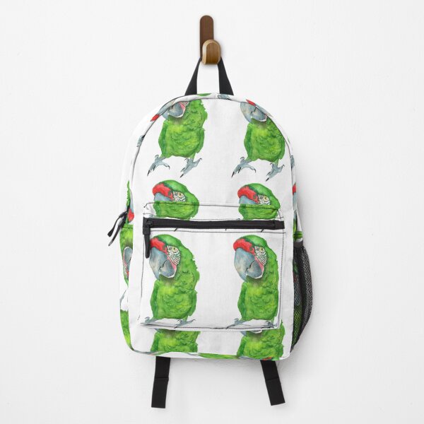 Item preview, Great green macaw watercolor designed and sold by L'Atelier Oranjade.