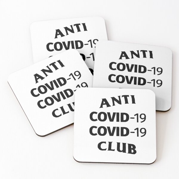 Item preview, Anti Covid-19 Covid-19 Club designed and sold by uttarF-toN.