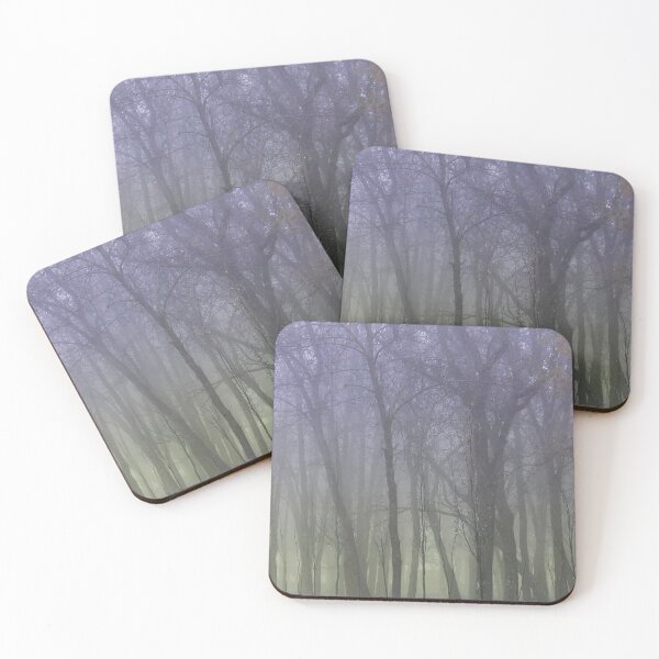 Item preview, Blue and Green Mist Through the Trees designed and sold by PlanetPrints.