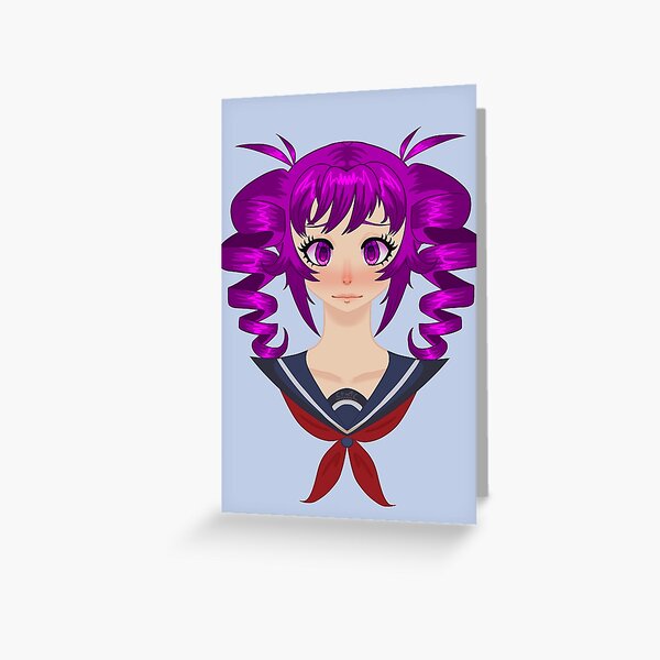 Yandere Simulator- Osana Najimi Greeting Card for Sale by Sparkese