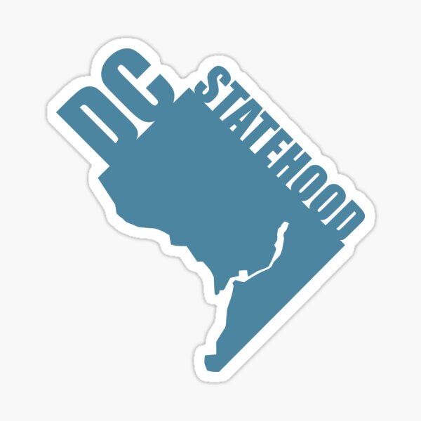 Statehood for Washington DC Sticker