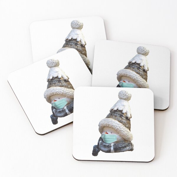 Item preview, Masked Santa - Holiday Virus Protection - Christmas designed and sold by notstuff.