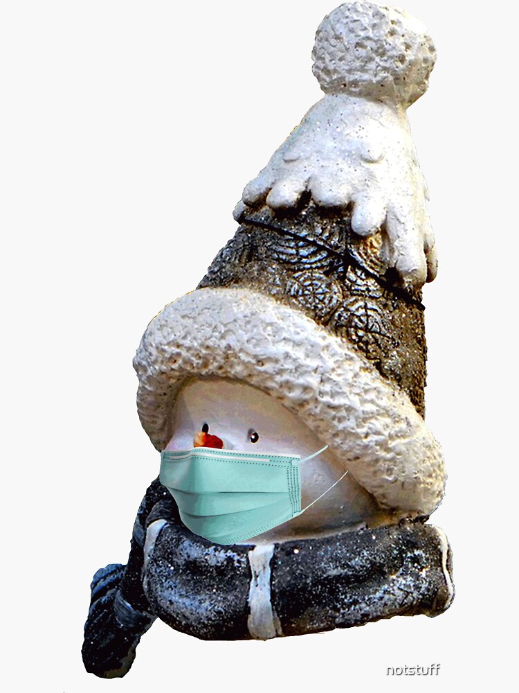 Masked Santa - Holiday Virus Protection - Christmas by notstuff