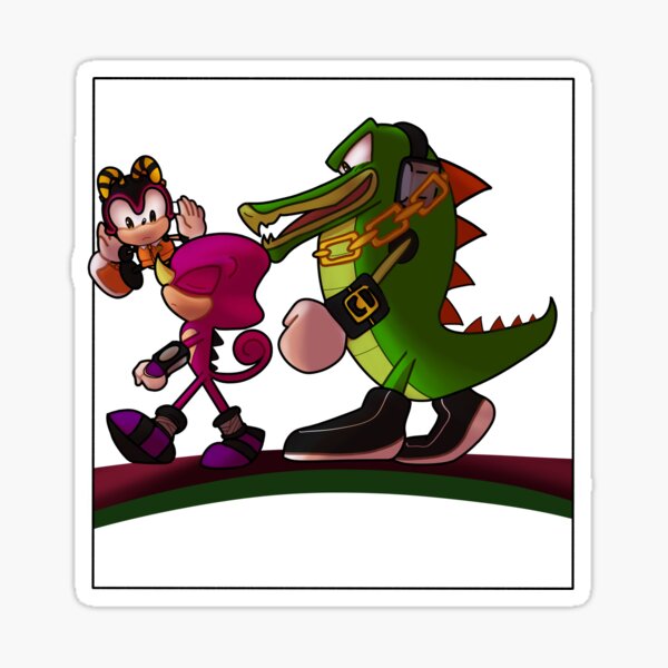 Sonic the Hedgehog Team Chaotix Stickers 