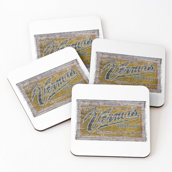 Item preview, VERNOR's Ginger ale vintage sign designed and sold by YesterCool Designs.