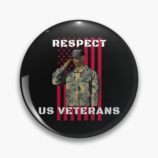 Item preview, Respect US VETERANS (White) designed and sold by Wanderers'  Arcadia.