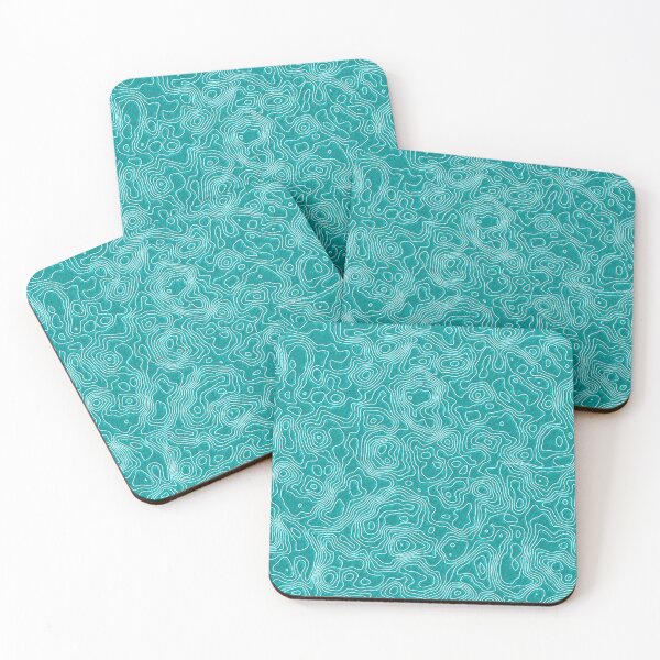Item preview, Blue Sketch Topo Map designed and sold by hk2001.