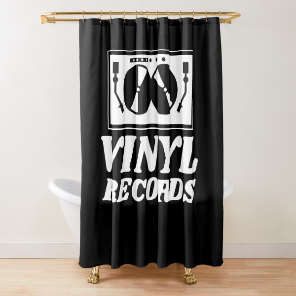 Ultimate Vinyl Record Collection Shower Curtain for Sale by