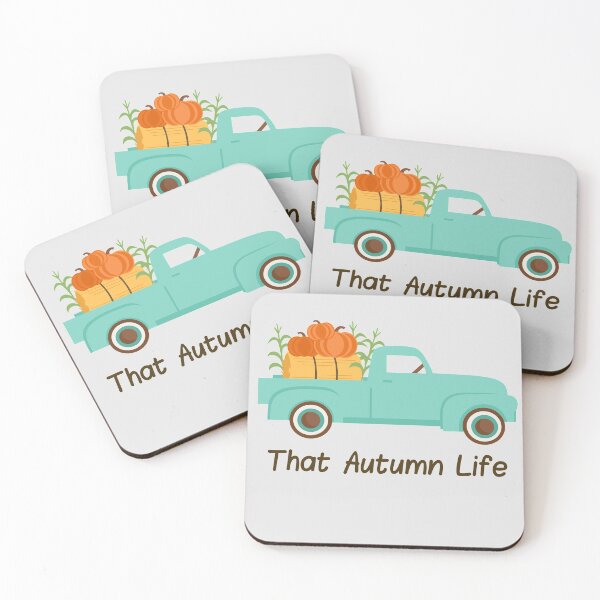 Item preview, That Autumn Life - Old Pickup, Pumpkins, Hay designed and sold by HeatherPore.