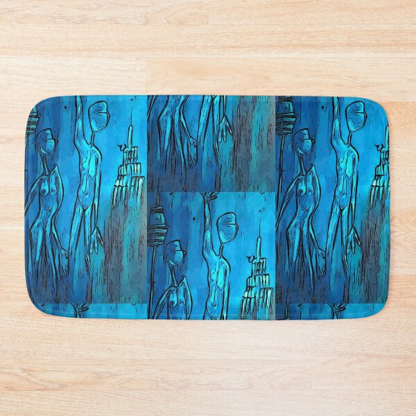 Item preview, Surreal Blue Dystopian future designed and sold by Gregredfern.