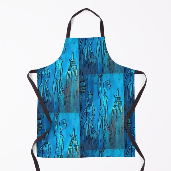 Item preview, Surreal Blue Dystopian future designed and sold by Gregredfern.
