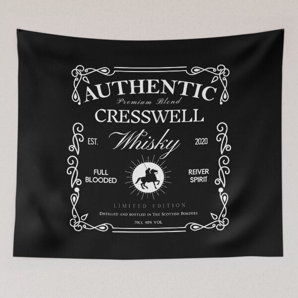 Item preview, CRESSWELL Whisky Label | Border Reivers designed and sold by yourscotborders.
