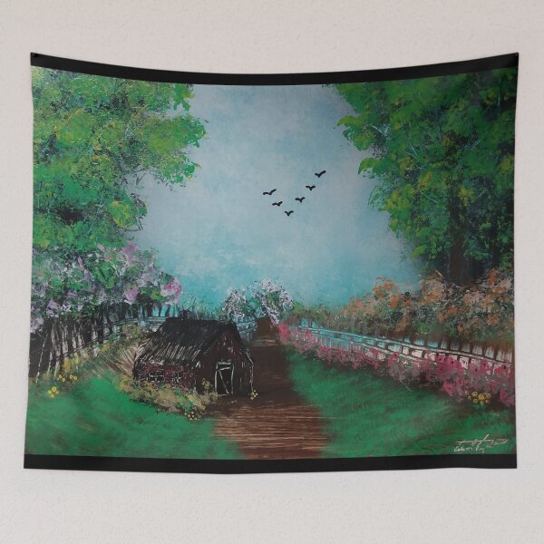Item preview, The little garden barn designed and sold by edwardtiptonart.