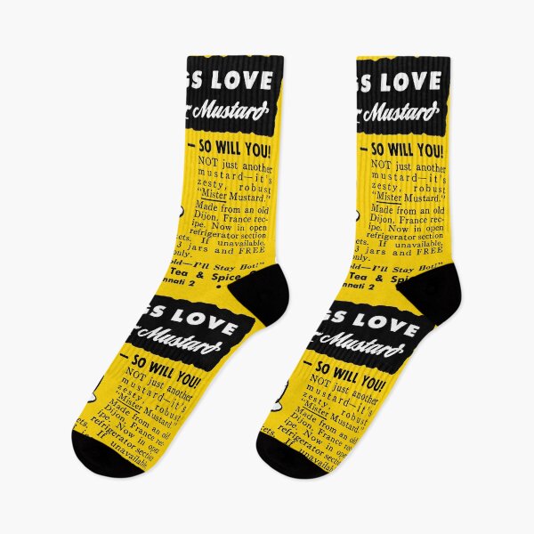 Item preview, MISTER MUSTARD - ADVERT designed and sold by ThrowbackAds.