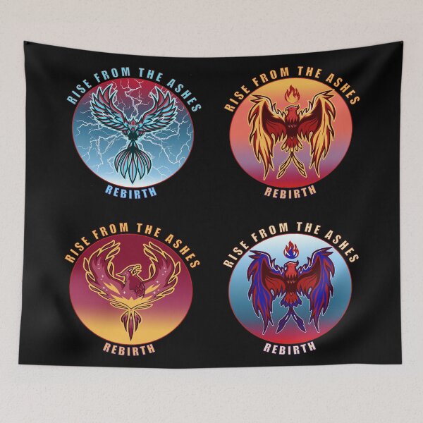 Item preview, Rise From the Ashes Sticker Pack designed and sold by Coder-T.