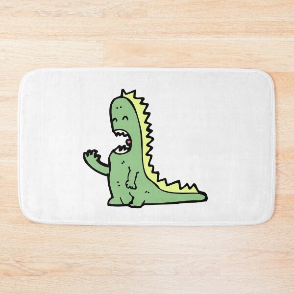 Item preview, Miss Neon Green Jagged Back Dino Monster designed and sold by wildflowerperks.