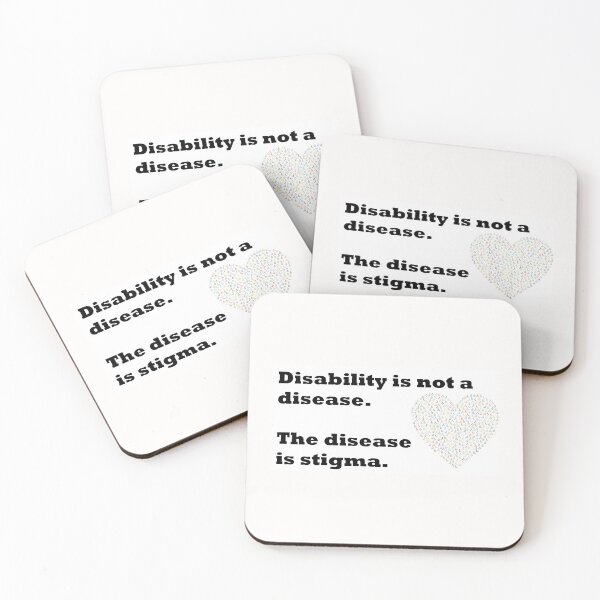 Item preview, Disability is not a disease designed and sold by PillowPuns.