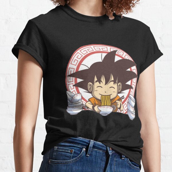 dragon ball z goku eating noodles