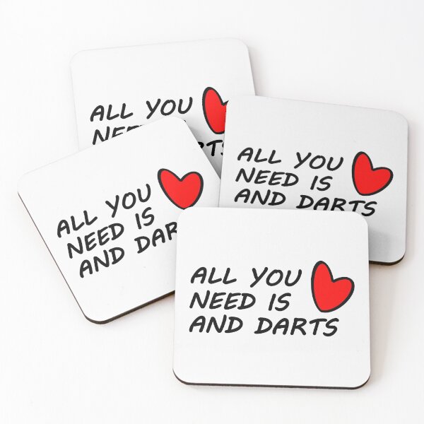 Item preview, All you need is love and darts designed and sold by TheGreenGoat.
