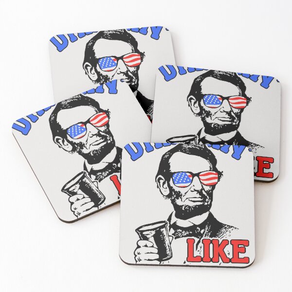 Item preview, drinkin like lincoln mask designed and sold by Douglas626.