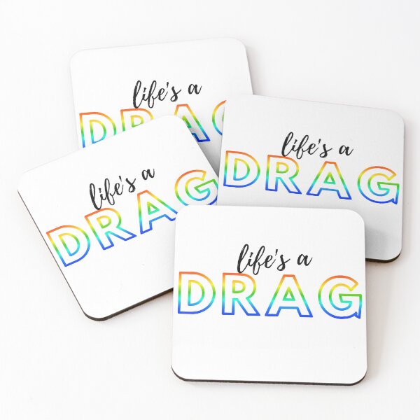 Item preview, Life's A Drag designed and sold by Stepadoda.