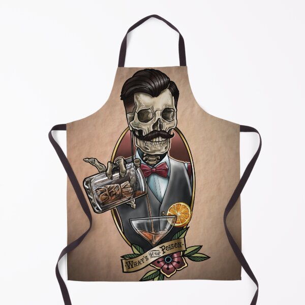 Artikelvorschau, Giftschädel entworfen und verkauft von Nickdancytattoo.