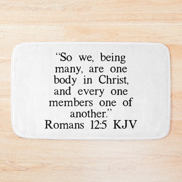 Item preview, Romans 12:5 KJV designed and sold by IBMClothing.