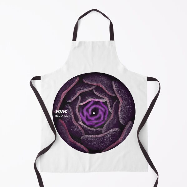 Item preview, Vinyl Record Artwork Flower Purple designed and sold by jacks-tees.