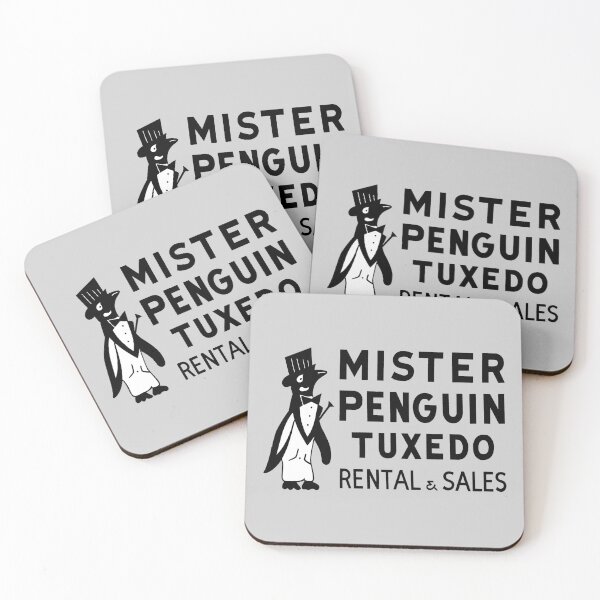 Item preview, MISTER PENGUIN TUXEDO RENTAL & SALES - ADVERT designed and sold by ThrowbackAds.