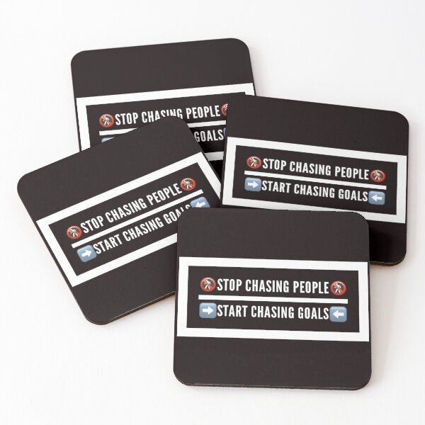 Item preview, Stop Chasing People designed and sold by Mamibo.